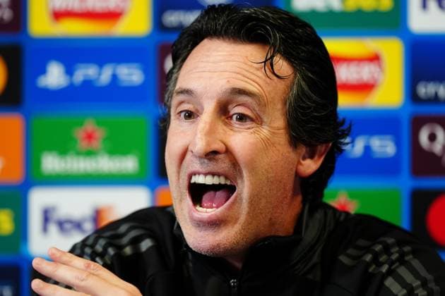 Football, CL, Aston Villa, Press conference