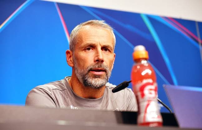 RB Leipzig Press conference Champions League Leipzig, 01 10 2024, RB Academy, Football, UEFA Champions League, Matchday 1, RB LEIPZIG vs JUVENTUS TURIN on 02 10 2024 , Press conference RB Leipzig , In the picture head coach Marco Rose, RB Leipzig , Picture Point