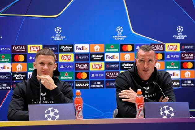 Football, CL, FC Brugge, Press conference