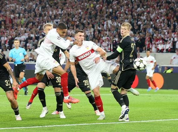 Football, CL, VfB Stuttgart - Sparta Prague
