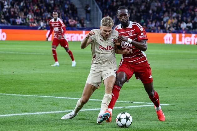 Football, CL, Red Bull Salzburg - Stade Brest