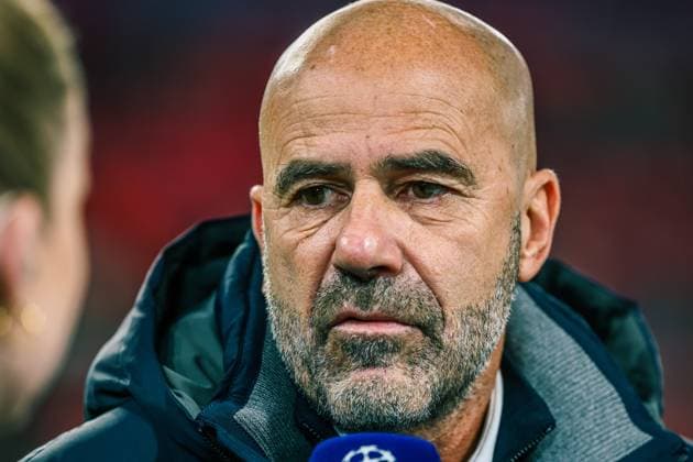 EINDHOVEN, 01-10-2024, Philips Stadium, UEFA Champions League season 2024 25, match between PSV and Sporting CP, PSV coach Peter Bosz before the match PSV - Sporting CP PSV - Sporting CP  x26368743x Copyright: