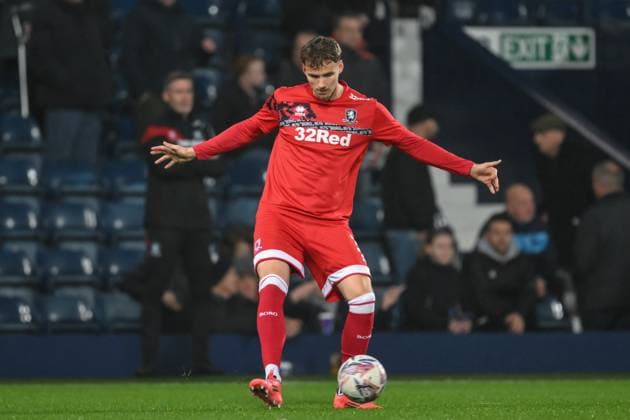 Sky Bet Championship West Bromwich Albion v Middlesbrough Rav van den Berg of Middlesbrough warms up ahead of the Sky Bet Championship match West Bromwich Albion vs Middlesbrough at The Hawthorns, West Bromwich, United Kingdom, 1st October 2024 (Photo by Craig Thomas News Images) West Bromwich The Hawthorns West Midlands United Kingdom Copyright: xCraigxThomas NewsxImagesx