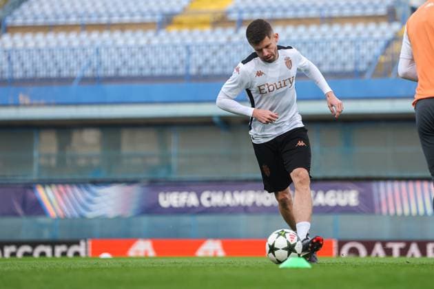 Monaco training session MD-1 Caio Henrique during a training session ahead UEFA Champions League match between Dinamo Zagreb and Monaco at Maksimir Stadion in Zagreb, Croatia on October 1, 2024.  LukaxStanzl PIXSELL