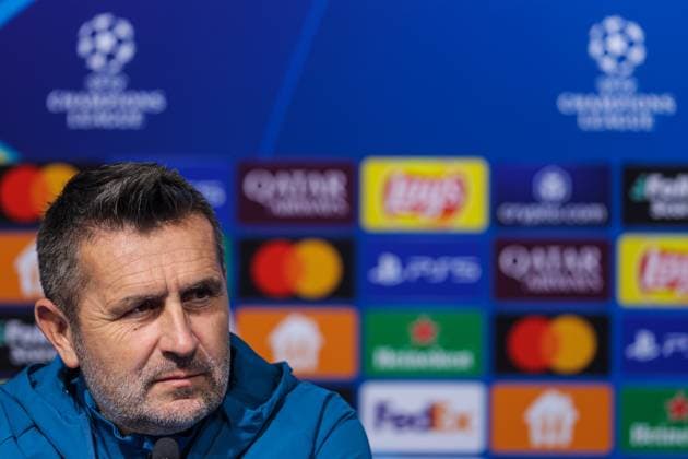Dinamo Zagreb MD-1 press conference, PK, Pressekonferenz Dinamo Zagreb Head Coach Nenad Bjelica speaks during a Dinamo Zagreb press conference ahead UEFA Champions League match between Dinamo Zagreb and Monaco at Maksimir Stadion in Zagreb, Croatia on October 1, 2024.  LukaxStanzl PIXSELL