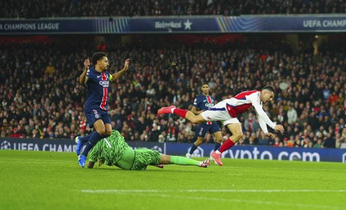 Football, CL, FC Arsenal - Paris Saint Germain