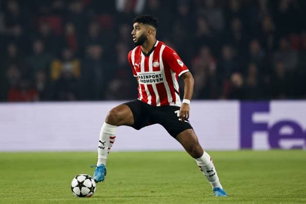 EINDHOVEN - Ismael Saibari of PSV Eindhoven during the UEFA Champions league match between PSV Eindhoven and Sporting CP at Phillips Stadium on Oct. 1, 2024 in Eindhoven, Netherlands. ANP MAURICE VAN STEEN UEFA Champions League 2024 25 League Phase MD2 2024 25 xVIxANPxSportx xxANPxIVx 509868860 originalFilename: 509868860.jpg