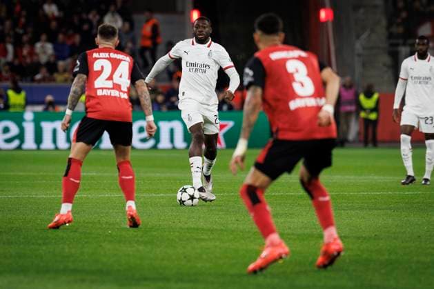 UEFA Champions League, Bayer 04 Leverkusen AC Milan 01 10 2024 Youssouf Fofana AC Milan, 29 UEFA Champions League, Bayer 04 Leverkusen AC Milan, Matchday 2 on 01 10 2024 at the BayArena in Leverkusen Copyright: xBEAUTIFULxSPORTS AxelxKohringx