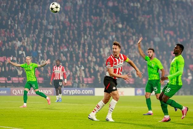 EINDHOVEN, 12-05-2019, Philips stadium. Dutch football, Champions League, season 2024-2025. Header Player PSV Luuk de Jong PSV - Sporting CP  x26368851x Copyright: