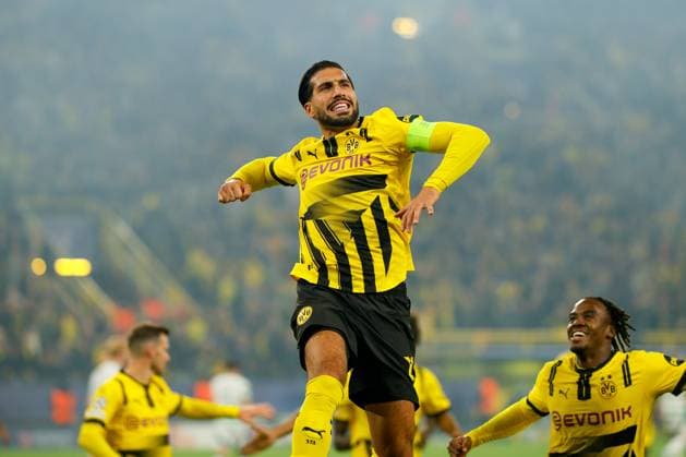 Champions League 24 25 , Matchday 2 Borussia Dortmund Celtic Glasgow, Signal Iduna Park, Emre Can Borussia Dortmund celebrates after his goal for 1 0 DFB DFL REGULATIONS PROHIBIT ANY USE OF PHOTOGRAPHS AS IMAGE SEQUENCES AND OR QUASI VIDEO Copyright: HMBxMedia JoachimxBywaletz