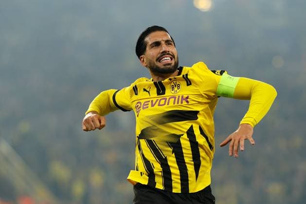 Champions League 24 25 , Matchday 2 Borussia Dortmund Celtic Glasgow, Signal Iduna Park, Emre Can Borussia Dortmund celebrates after his goal for 1 0 DFB DFL REGULATIONS PROHIBIT ANY USE OF PHOTOGRAPHS AS IMAGE SEQUENCES AND OR QUASI VIDEO Copyright: HMBxMedia JoachimxBywaletz