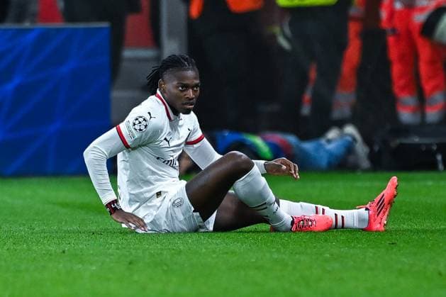 01 10 2024, Football, Champions League, Matchday 2, Season 2024 2025, Bayer 04 Leverkusen AC Milan, Rafael Leao AC Milan , xRHR PHOTO TKx Copyright: RHR-FOTOx RHR-FOTO TK