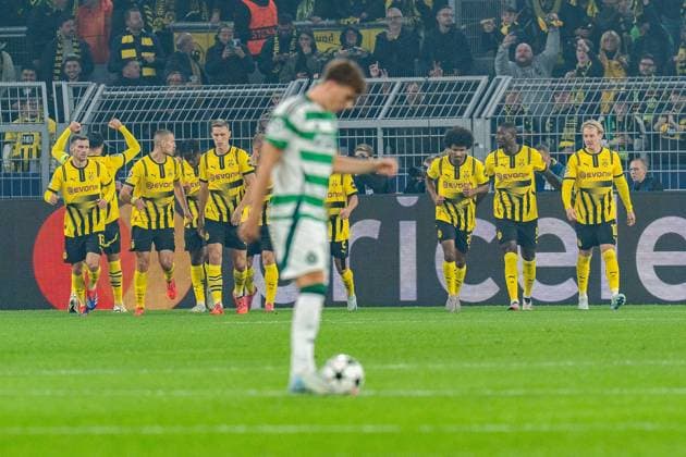 01 10 2024, Borussia Dortmund v Celtic Glasgow, UEFA Champions League, Matchday 2 Goal for 1 0 by Emre Can Borussia Dortmund, 23 from the penalty spot Copyright: xBahhoxKarax