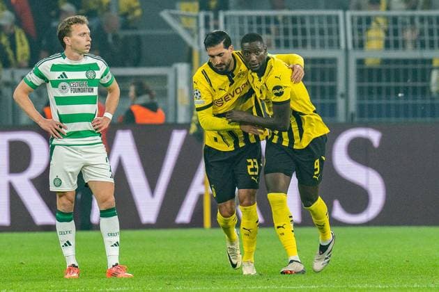 01 10 2024, Borussia Dortmund v Celtic Glasgow, UEFA Champions League, Matchday 2 Goal for 1 0 by Emre Can Borussia Dortmund, 23 from the penalty spot Copyright: xBahhoxKarax