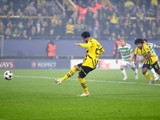 Emre Can Borussia Dortmund scores his team™s first goal during the UEFA Champions League 2024 25 League Phase 2 match between Borussia Dortmund and Celtic Glasgow, SIGNAL IDUNA PARK on October 01, 2024 in Dortmund, Germany, Germany Photo by Ralf Treese DeFodi Images Emre Can Borussia Dortmund scores his team™s first goal during the UEFA Champions League 2024 25 League Phase MD2 match between Borussia Dortmund and Celtic FC at Signal Iduna Park on October 1, 2024 in Dortmund, Germany Defodi 521 BVBCEL20241001 013 Defodi-521