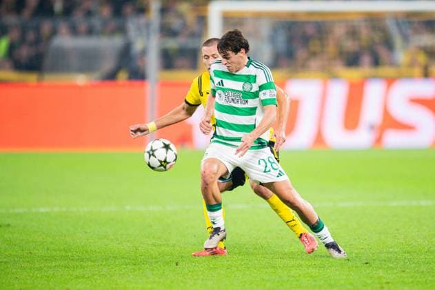 01 10 2024 Football, 2024 2025, Champions League, Group stage, Matchday 2, Borussia Dortmund Celtic Glasgow L R Waldemar Anton Dortmund , Paulo Bernardo Celtic