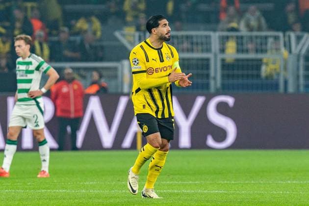 01 10 2024, Borussia Dortmund v Celtic Glasgow, UEFA Champions League, Matchday 2 Goal for 1 0 by Emre Can Borussia Dortmund, 23 from the penalty spot Copyright: xBahhoxKarax
