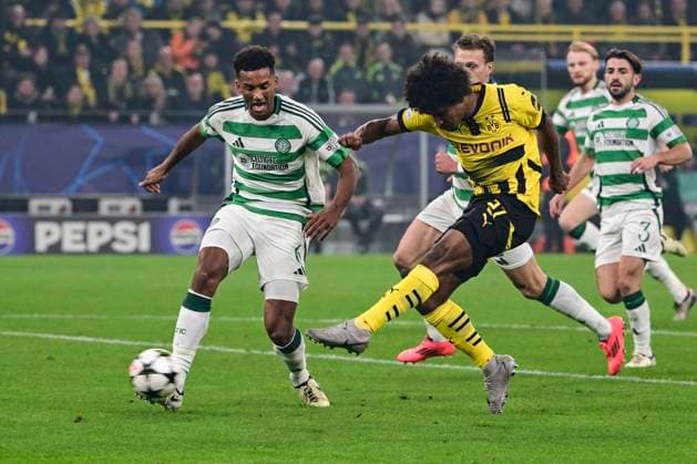 Goal for 2 1 by Karim Adeyemi 27 Borussia Dortmund , Borussia Dortmund vs Celtic Glasgow, Soccer, Champions League, Matchday 2, 01 10 2024 Dortmund Nordrhein Westfalen Germany Copyright: xkolbert-press MarcxNiemeyerx