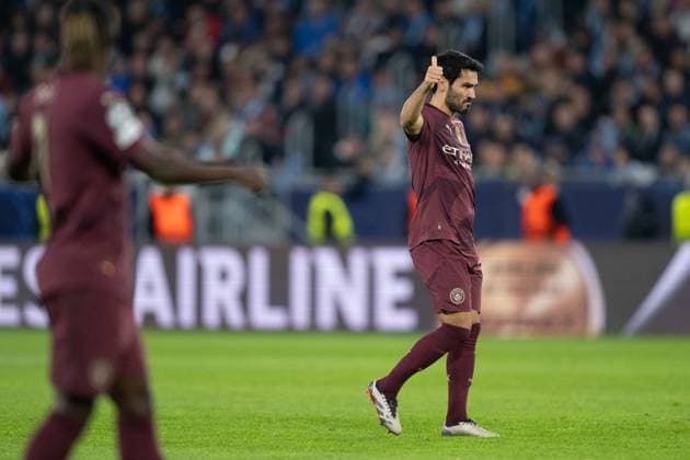 Ilkay Gundogan during UEFA Champions league match, SK Slovan Bratislava - Manchester City , 01. october 2024 Copyright: xMICHALxFAJT,ZOSPORTU.SKx DSC_2359