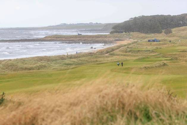 1st October 2024; Kingsbarns Golf Links, Fife, Scotland; Alfred Dunhill Links Golf Championship, Second Practice Day; Kingsbarns Golf Links during a practice round ahead of the Dunhill Links Championship  ActionPlus12698732 DavidxYoung