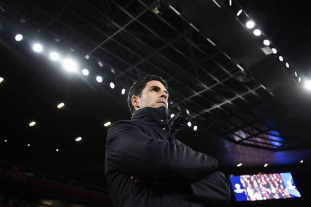 Arsenal gegen PSG 1. Oktober 2024, London UEFA Champions™s League Fußball Arsenal gegen Paris Saint Germain Arsenal-Manager Mikel Arteta Foto Charlotte Wilson Abseits London UK  Copyright: xCharlottexWilsonx xOffsidexOffside