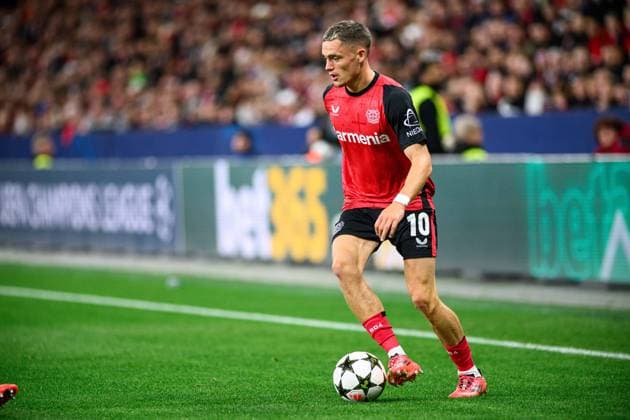 LEVERKUSEN, GERMANY - 1 OCTOBER, 2024: Florian Wirtz, The UEFA Champions League match between Bayer 04 Leverkusen vs AC Milan at BayArena  Copyright: xVItaliixKliuievx