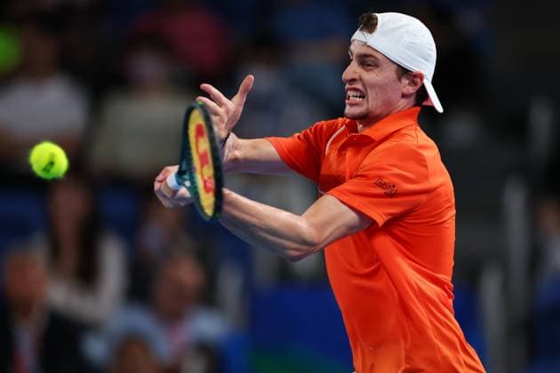 Ugo Humbert (FRA), OCTOBER 1, 2024 - Tennis : Kinoshita Group Japan Open Tennis Championships 2024 Men s Singles Final at Ariake Coliseum in Tokyo, Japan. Noxthirdxpartyxsales  (268500152)