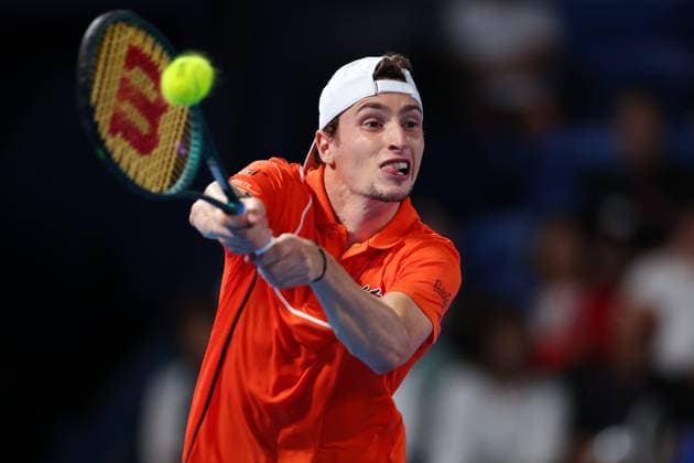 Ugo Humbert (FRA), OCTOBER 1, 2024 - Tennis : Kinoshita Group Japan Open Tennis Championships 2024 Men s Singles Final at Ariake Coliseum in Tokyo, Japan. Noxthirdxpartyxsales  (268500185)