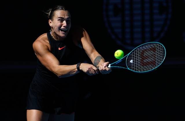 (241002) -- BEIJING, Oct. 2, 2024 -- Aryna Sabalenka of Belarus returns the ball during the Women s Singles Round of 16 match between Aryna Sabalenka of Belarus and Madison Keys of the United States at the 2024 China Open tennis tournament in Beijing, capital of China, Oct. 2, 2024. ) (SP)CHINA-BEIJING-TENNIS-CHINA OPEN-WOMEN S SINGLES (CN) WangxLili 