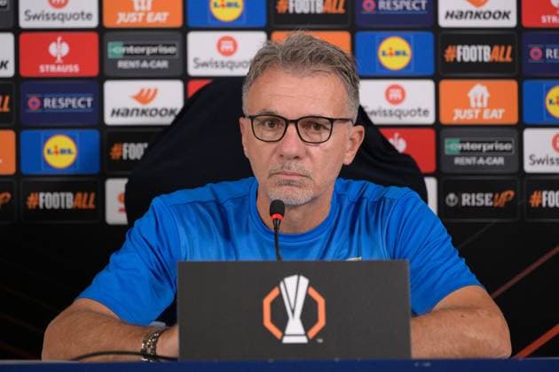 Football, EL, Lazio Roma, Press conference
