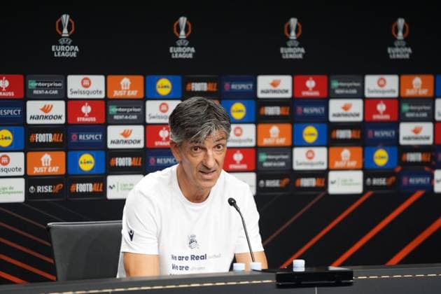 Football, EL, Real Sociedad San Sebastian, Press conference