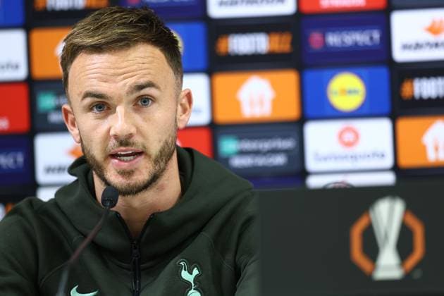 Football, EL, Tottenham Hotspur, Press conference