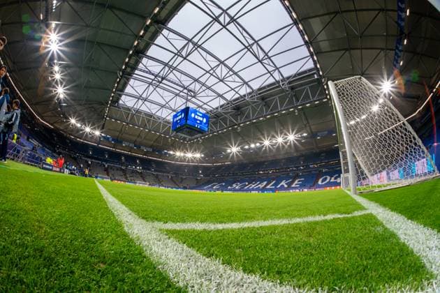 2024-10-02 FC Shakhtar Donetsk v Atalanta BC - UEFA Champions League 2024 25 League Phase MD2 GELSENKIRCHEN, GERMANY - OCTOBER 2: A general interior overview during the UEFA Champions League 2024 25 League Phase MD2 match between FC Shakhtar Donetsk and Atalanta BC at Arena AufSchalke on October 2, 2024 in Gelsenkirchen, Germany. (Photo by Joris Verwijst BSR Agency) Gelsenkirchen Germany Content not available for redistribution in The Netherlands directly or indirectly through any third parties. Copyright: xBSRxAgencyx