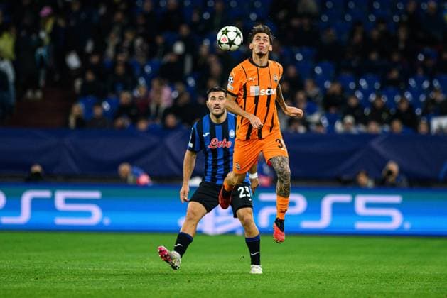 GELSENKIRCHEN, GERMANY - 2 OCTOBER, 2024: Marlon Gomes, The UEFA Champions League match between FC Shakhtar Donetsk vs Atalanta BC Bergamo at Veltins Arena  Copyright: xVItaliixKliuievx