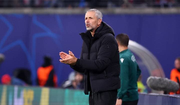 RB Leipzig Juventus Turin Champions League Leipzig, 02 10 2024, Red Bull Arena, Football, UEFA Champions League, Matchday 2 , RB Leipzig vs Juventus Turin , In the picture Coach Marco Rose, RB Leipzig , For editorial use only , UEFA regulations prohibit any use of photographs as image sequences and or quasi video ,