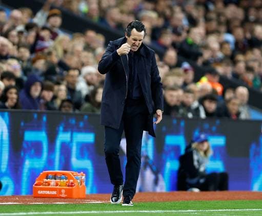 Unai Emery the Aston Villa manager Aston Villa v Bayern Munich, Football, UEFA Champions League, Villa Park, Birmingham, UK - 02 10 2024 Editorial use only  Copyright: xMattxImpey Shutterstockx 14752829au