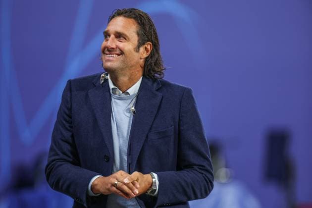 02 10 2024, Football, Season 2024 2025, Champions League, Matchday 2, RB Leipzig Juventus Turin, TV Expert Luca Toni Leipzig RB Arena Saxony Germany xRHR PHOTO TRx Copyright: TimxRehbein RHR-FOTOx RHR-FOTO TR