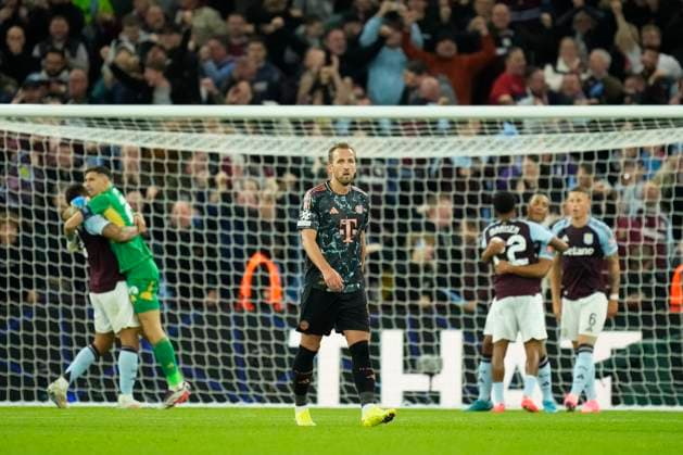 Aston Villa FC v FC Bayern München - UEFA Champions League 2024 25 League Phase MD2 Harry Kane centre-forward of Bayern Munich and England dejected after lossing the UEFA Champions League 2024 25 League Phase MD2 match between Aston Villa FC and FC Bayern München at Villa Park on October 2, 2024 in Birmingham, England. Birmingham England United Kingdom  Copyright: xJosexBretonx originalFilename:bretonhernandez-astonvil241002_npqNZ.jpg