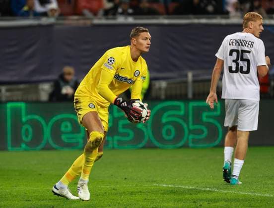 SOCCER - UEFA CL, Sturm vs Brugge KLAGENFURT,AUSTRIA,02.OCT.24 - SOCCER - UEFA Champions League, SK Sturm Graz vs Club Brugge. Image shows Kjell Scherpen (Sturm).  GEPAxpictures xWolfgangxGrebien