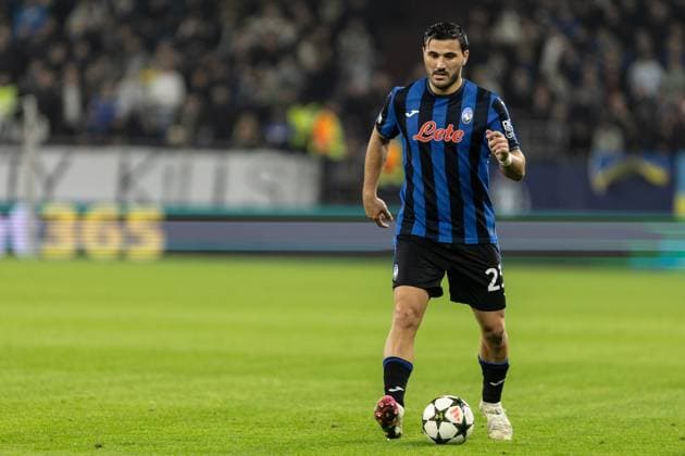 UEFA Champions League Shakhtar Atalanta 02 10 2024 Sead Kolasinac Atalanta, 23 UEFA Champions League Shakhtar Atalanta Arena AufSchalke, Gelsenkirchen 02 10 2024 Copyright: xBEAUTIFULxSPORTS Buriakovx