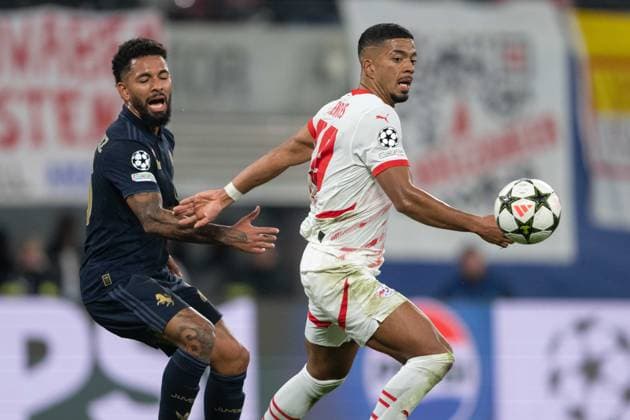 Benjamin Henrichs follows the ball during UEFA Champions league match, RB Leipzig - Juventus Turin , 01. october 2024 Copyright: xMICHALxFAJT,ZOSPORTU.SKx DSC_4781