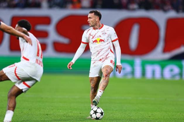 2024.10.02 Lipsk pilka nozna UEFA Liga Mistrzow sezon 2024 2025 RB Lipsk - Juventus Turyn N z David Raum Foto Pawel Andrachiewicz PressFocus 2024.10.02 Leipzig Football - UEFA Champions League season 2024 2025 RB Leipzig - Juventus Torino David Raum Credit: Pawel Andrachiewicz PressFocus NEWSPIX.PL --- Newspix.pl POLAND OUT!  20241002_PF_PA032
