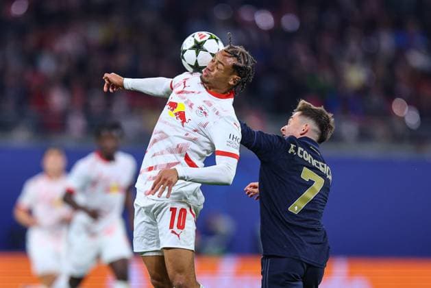 2024.10.02 Lipsk pilka nozna UEFA Liga Mistrzow sezon 2024 2025 RB Lipsk - Juventus Turyn N z Xavi Simons Foto Pawel Andrachiewicz PressFocus 2024.10.02 Leipzig Football - UEFA Champions League season 2024 2025 RB Leipzig - Juventus Torino Xavi Simons Credit: Pawel Andrachiewicz PressFocus NEWSPIX.PL --- Newspix.pl POLAND OUT!  20241002_PF_PA054