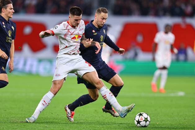 2024.10.02 Lipsk pilka nozna UEFA Liga Mistrzow sezon 2024 2025 RB Lipsk - Juventus Turyn N z Benjamin Sesko Foto Pawel Andrachiewicz PressFocus 2024.10.02 Leipzig Football - UEFA Champions League season 2024 2025 RB Leipzig - Juventus Torino Benjamin Sesko Credit: Pawel Andrachiewicz PressFocus NEWSPIX.PL --- Newspix.pl POLAND OUT!  20241002_PF_PA059