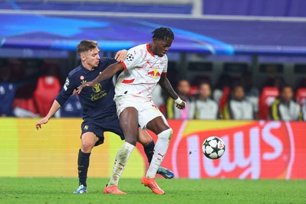 2024.10.02 Lipsk pilka nozna UEFA Liga Mistrzow sezon 2024 2025 RB Lipsk - Juventus Turyn N z Castello Lukeba Foto Pawel Andrachiewicz PressFocus 2024.10.02 Leipzig Football - UEFA Champions League season 2024 2025 RB Leipzig - Juventus Torino Castello Lukeba Credit: Pawel Andrachiewicz PressFocus NEWSPIX.PL --- Newspix.pl POLAND OUT!  20241002_PF_PA099