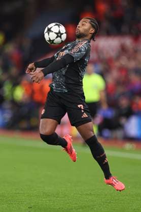 Football - 2024 2025 UEFA Champions League - League Phase - Matchday 2 8 - Aston Villa vs Bayern Munich - Villa Park - Wednesday 2nd October 2024 Serge Gnabry of Bayern Munich 