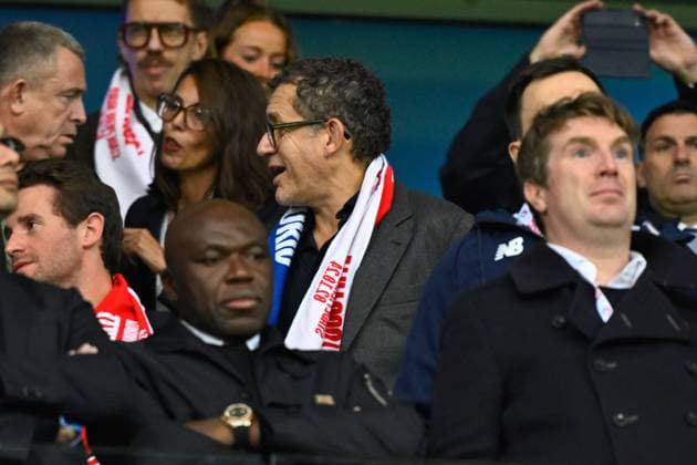 Dany Boom attends the UEFA Champions League match between Lille OSC and Real Madrid CF at Stade Pierre Mauroy on October 02, 2024 in Lille, France. ( Photo by federico pestellini panoramic ) - CELEBRITES : Lille vs Real Madrid - Ligue des Champions - 02 10 2024 FedericoPestellini Panoramic 