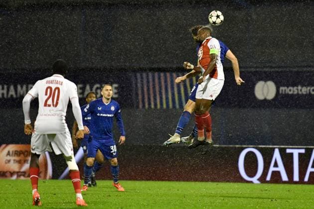 Zagreb, Croatia, October 2nd 2024: Bruno Petkovic of Dinamo Zagreb (CL) in action during the UEFA Champions League, League phase, match between Dinamo Zagreb and Monaco at Stadium Maksimir, Zagreb, Croatia. (Natasa Kupljenik SPP) Copyright: xNatasaxKupljenikx xSPPx spp-en-NaKuSp-NNR_1365