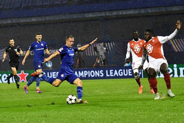 Zagreb, Croatia, October 2nd 2024: The UEFA Champions League, Dinamo Zagreb v Monaco, League phase, match between Dinamo Zagreb and Monaco at Stadium Maksimir, Zagreb, Croatia. (Natasa Kupljenik SPP) Copyright: xNatasaxKupljenikx xSPPx spp-en-NaKuSp-NNR_1424