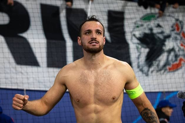 RB Leipzig v Juventus, UEFA Champions League football, Leipzig , Germany Leipzig , Germany. 02nd, October 2024. Federico Gatti of Juventus seen in celebration after the UEFA Champions League match between RB Leipzig and Juventus at the Red Bull Arena in Leipzig. Germany, Leipzig  Copyright: xGonzalesxPhoto InakixEsnaolax